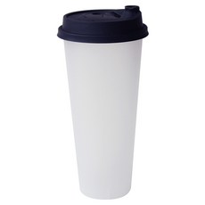 아이엔피 무광 리유저블컵 지름 90mm 700ml 25p + 마개일체형 블랙무광 리드 25p 세트, 1세트 주방용품/일회용품/종이컵 반품 최저가 6,850원