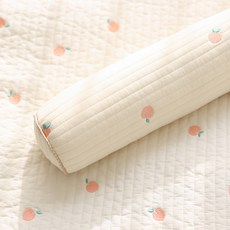 맘스네이처 유아용 원형 바디 필로우 롱쿠션 베개, 피치 출산/유아동/매트/안전용품 반품 최저가 18,500원