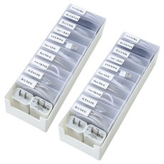 오마이남친 투명 전선 보관함, 2개, 화이트 생활용품/생활전기용품 반품 최저가 7,880원