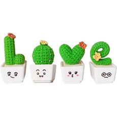 영앤유 차량용 피규어 LOVE 선인장 4종 세트, 혼합색상 홈인테리어/홈데코/디퓨저 반품 최저가 5,130원