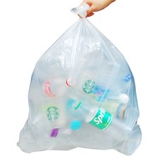 그린팩코리아 평판 쓰레기봉투 투명, 20L, 400개 홈인테리어/청소/세탁용품 반품 최저가 14,890원
