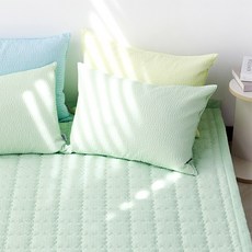 아망떼 포휴즈 시어서커 리플 침대패드, 라임 홈인테리어/FW 침구샵 반품 최저가 17,960원
