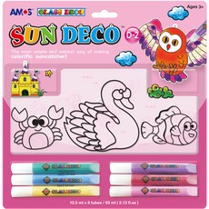 아모스 글라스데코 멀티 썬데코 2, 혼합색상, 1개 문구/오피스/미술/화방용품 반품 최저가 3,690원