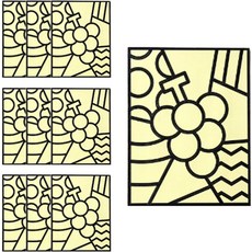 민화샵 포일아트 스티커, 포도, 10개 문구/오피스/미술/화방용품 반품 최저가 10,000원