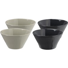로얄베일 국산 라이닝 대접 세트 4p, 혼합색상, 대접 크림그레이 2p + 대접 챠콜 2p 주방용품/그릇/홈세트 반품 최저가 19,690원