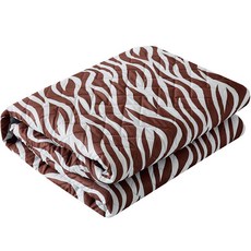 한일의료기 고급전기요 지브라 HL-203D(22), 브라운, L(135 x 180 cm) 홈인테리어/침구 반품 최저가 27,920원