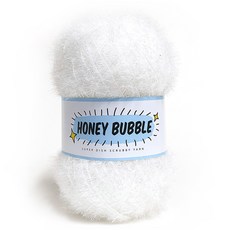 니뜨 허니버블 수세미 뜨개실 90g, 1개, 01화이트 홈인테리어/뜨개질용품 반품 최저가 2,500원