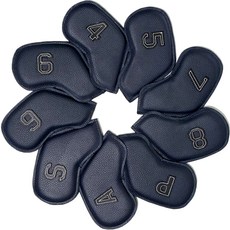 FISTOB 골프 컬러 아이언 커버 9종 세트, 다크네이비, 1세트 스포츠_레저/골프 반품 최저가 23,660원