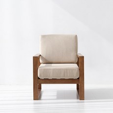 마켓비 ETAN 1인용 소파, 브라운 + 다크베이지 문구/오피스/사무용품 전문관 반품 최저가 130,440원