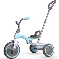 큐플레이 유아용 세발자전거, 블루, 1개 출산/유아동/완구/교구 반품 최저가 37,610원