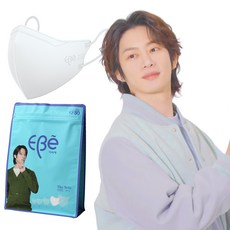 이비에 더세로 새부리형 대형 마스크 성인용 KF80, 30개입, 1개, 화이트 생활용품/건강/의료용품 반품 최저가 12,320원