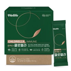 대상웰라이프 면역엔 클로렐라 30p, 81g, 1개 헬스/건강식품/건강식품 반품 최저가 17,710원