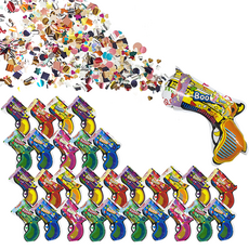 MEO 홈파티 생일파티 축하이벤트 업그레이드 자동팽창 폭죽건, 혼합색상, 30개 문구/오피스/파티/이벤트 반품 최저가 4,410원