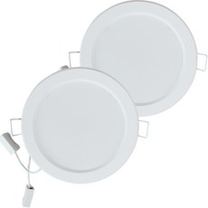 루시아 LED 방습 욕실 매입등 15W 다운라이트 주백색 15cm, 2개 생활용품/생활전기용품 반품 최저가 7,060원