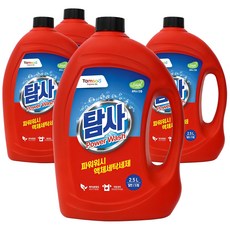 탐사 파워워시 액체세제 본품, 2.5L, 4개 생활용품/액체세제 반품 최저가 10,330원