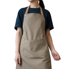 루아뜨 길이조절 방수 앞치마, 브라운, 1개 주방용품/주방잡화 반품 최저가 11,670원