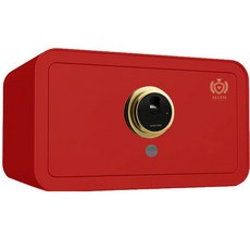 엘르시 디지털 지문인식 금고 ELS-430F, 레드 문구/오피스/사무용품 전문관 반품 최저가 70,740원