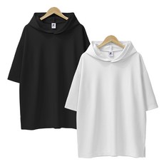 엠씨티 남녀공용 엠보 5부 후드 반팔티 2p 세트 H-130 패션의류/잡화/남녀 공용 의류 반품 최저가 17,850원