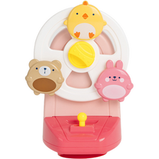 리틀클라우드 유아용 멜로디 회전 관람차 장난감, 핑크, 1개 완구/취미/신생아/영아완구 반품 최저가 12,160원