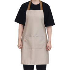 씨오브비 길이조절 다용도 생활방수 앞치마, 크림, 1개 주방용품/주방잡화 반품 최저가 7,910원