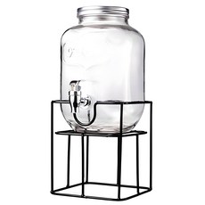 아트웨어 와이어 쥬스 디스펜서, 혼합색상, 5L, 1개 주방용품/물병/물통/텀블러 반품 최저가 20,460원