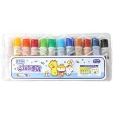 모닝글로리 수채화 물감 블루 6ml 세트, 237g, 12색 완구_취미/STEAM완구 반품 최저가 4,360원