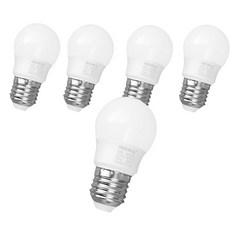 DAYTIME LED 인지구 E26 5W, 주백색, 5개 홈인테리어/생활전기용품 반품 최저가 7,070원