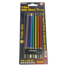 탑파워 육각비트 7종 세트 THB-150, 1세트 생활용품/욕실용품 반품 최저가 10,920원