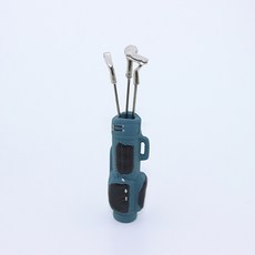 핫데이썸 인테리어 미니어처 장식 골프채 3p + 골프가방 세트, 블루 홈인테리어/홈데코/디퓨저 반품 최저가 13,500원