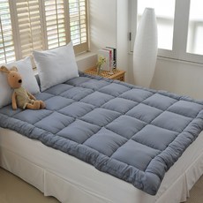 블레딕홈 멜린 편안한 매트리스 토퍼, 진그레이 홈인테리어/FW 침구샵 반품 최저가 26,190원