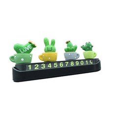 어반카 선인장 시크릿 자동차 주차 번호판+번호스티커5p, 블랙(번호판), 1세트 자동차용품/인테리어 반품 최저가 4,220원