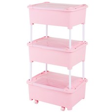 리빙스마일 스마일 기저귀 정리함 직사각형 3단, 핑크, 1개 출산/유아동/유아가구/인테리어 반품 최저가 22,510원