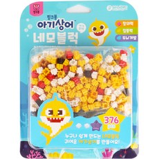 바니랜드 핑크퐁 아기상어 네모블럭, 혼합색상, 1개 완구/취미/블록놀이 반품 최저가 4,400원