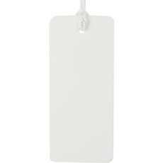 아이엔피 무지 라벨택 귀도리 4 x 9 cm, 화이트, 200개 문구/오피스/데코/포장용품 반품 최저가 5,990원