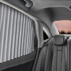미카엘 차량용 햇빛가리개 커튼 레일형 뒷좌석 2p, 실버, 1개 자동차용품/인테리어 반품 최저가 9,630원