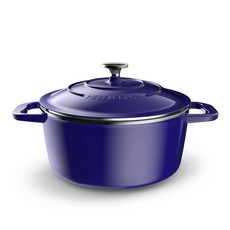 헤슬바흐 인덕션 스테인리스 합금 주물 양손냄비 2L, 20cm, 로얄바이올렛 + 오닉스, 1개 주방용품/냄비/프라이팬 반품 최저가 360,990원