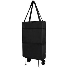 생활공식 워라벨 휴대용 장바구니, 블랙, 1개 생활용품/생활잡화 반품 최저가 4,460원