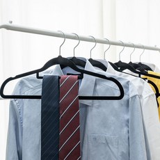 생활공식 벨벳 논슬립 상의 옷걸이, 블랙, 20개 생활용품/옷걸이 반품 최저가 10,620원