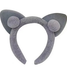 윰스 냥냥 고양이 머리띠, 그레이, 1개 완구/취미/역할놀이 반품 최저가 4,680원