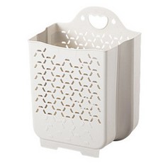 해피제이 접이식 벽걸이 세탁 빨래 바구니, 베이지 생활용품/세탁/청소용품 반품 최저가 9,000원