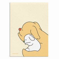 포포페이퍼 동물 포스터 강아지 홈인테리어/그림/사진 반품 최저가 5,200원