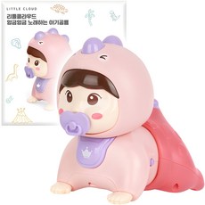리틀클라우드 엉금엉금 노래하는 아기 공룡 장난감, 핑크, 1개 출산/유아동/완구/교구 반품 최저가 13,490원