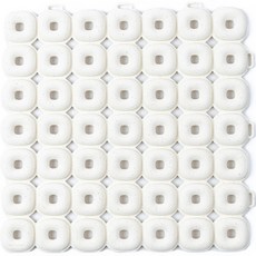 오우투 스퀘어 굴 매트 6p + 매트클립 10p 세트, 마블 화이트, 1세트 생활용품/욕실용품 반품 최저가 37,260원