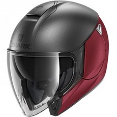 샤크헬멧 CITYCRUISER DUAL BLANK MAT ANTHRACITE RAR 헬멧, RED 자동차용품/오토바이용품 반품 최저가 289,060원