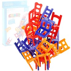 밸렁싱 의자 쌓기 보드게임 의자 24p, 혼합색상, 1개 완구/취미/보드게임 반품 최저가 3,360원