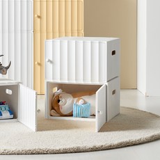 위즈홈 적층형 루미너 템바 수납정리함 중, 화이트, 2개 홈인테리어/수납/정리 반품 최저가 26,130원