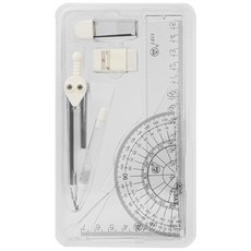 요고모지 제도용 각도기 컴퍼스 7종 세트 랜덤발송, 1세트 문구/오피스/학용품/수업준비 반품 최저가 7,200원