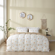 구스앤홈 데이지 폴란드 여름 구스 이불, 옐로우 + 화이트 홈인테리어/침구 반품 최저가 312,000원