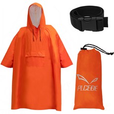 플씨드 아웃도어 판초 우의 방수, 오렌지, 1개 스포츠_레저/낚시 반품 최저가 13,420원