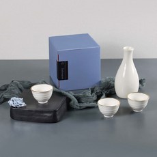 달소금 국산 도자기 선물 24K 금 골드라인 도쿠리세트 화이트 도쿠리세트, 1세트, 도자기 술병 + 술잔 3p 주방용품/컵/텀블러/와인용품 반품 최저가 50,380원